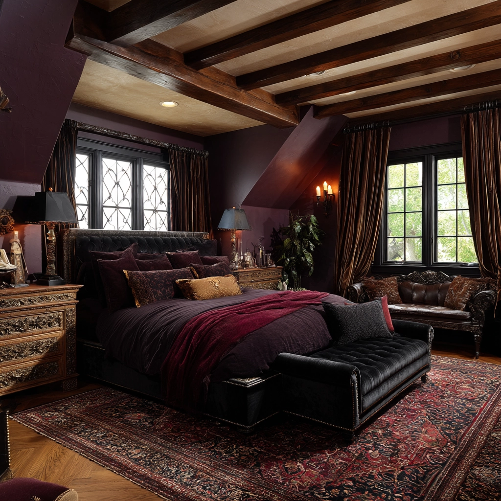 gothic bedroom 19