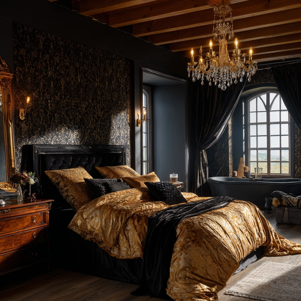 gothic bedroom 27