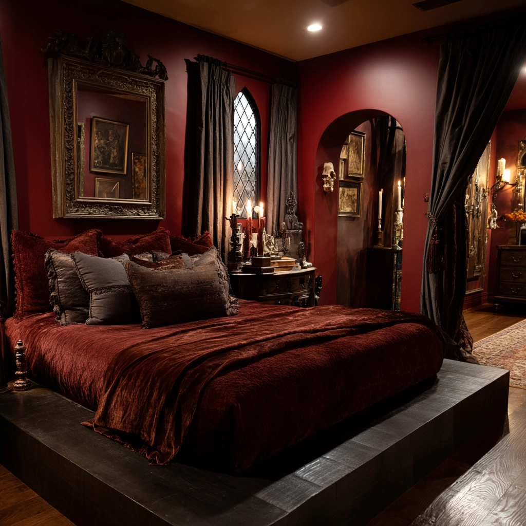 gothic bedroom 29