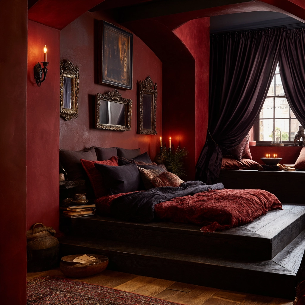 gothic bedroom 31