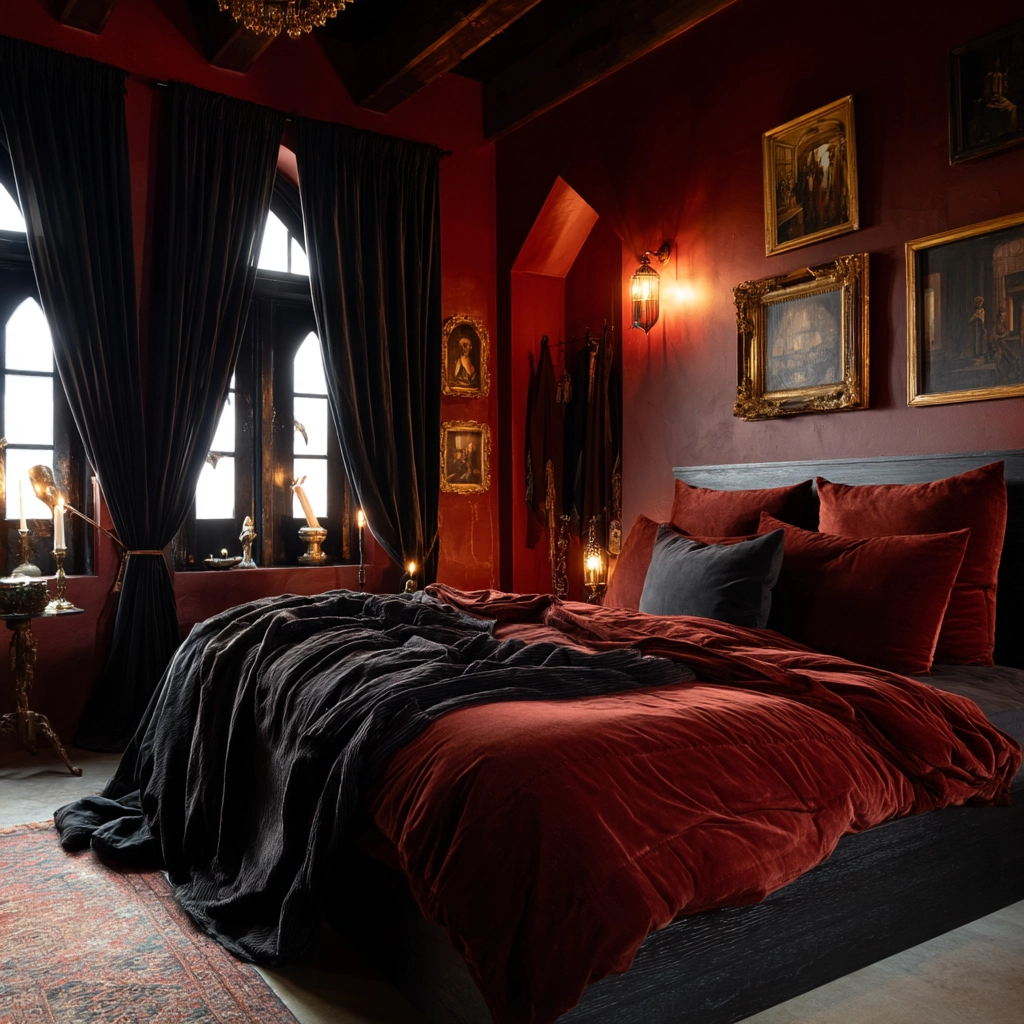 gothic bedroom 32