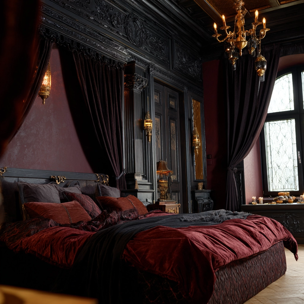 gothic bedroom 4