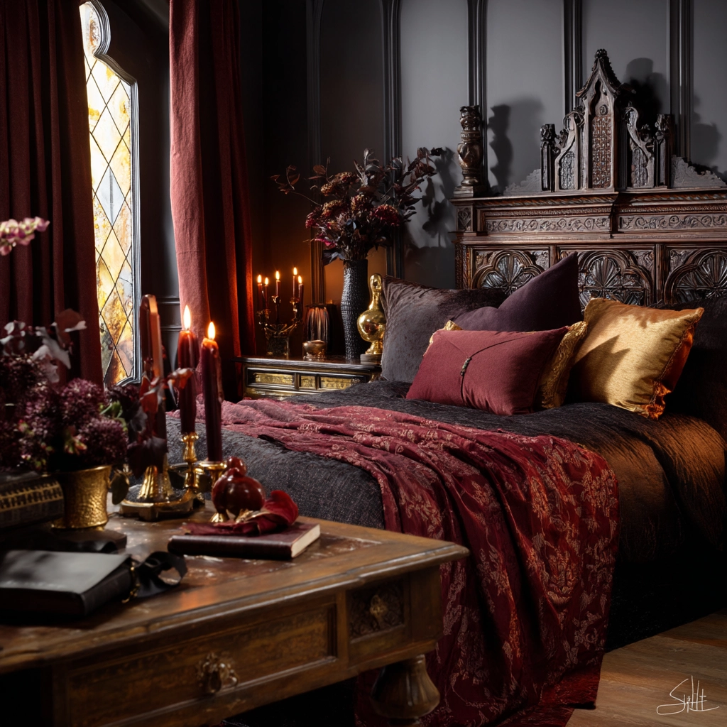 gothic bedroom 43