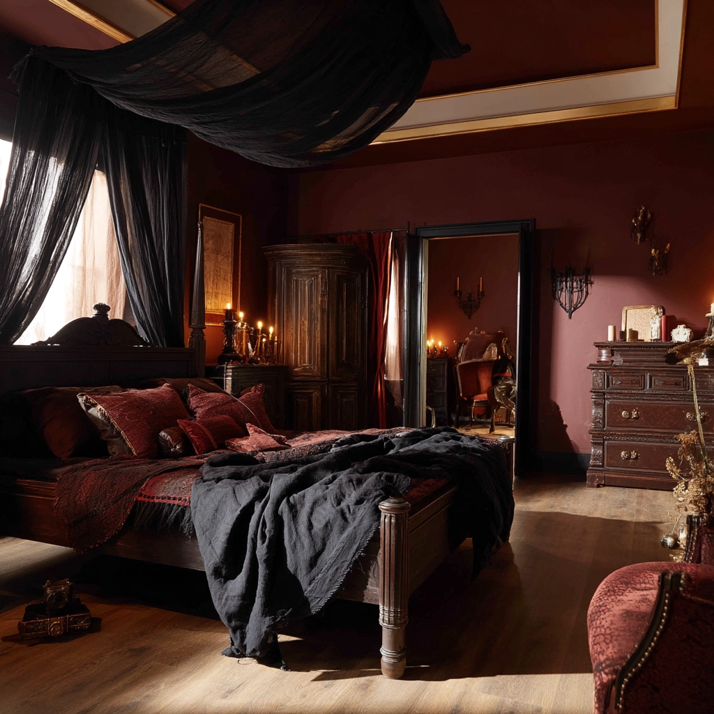 gothic bedroom 55