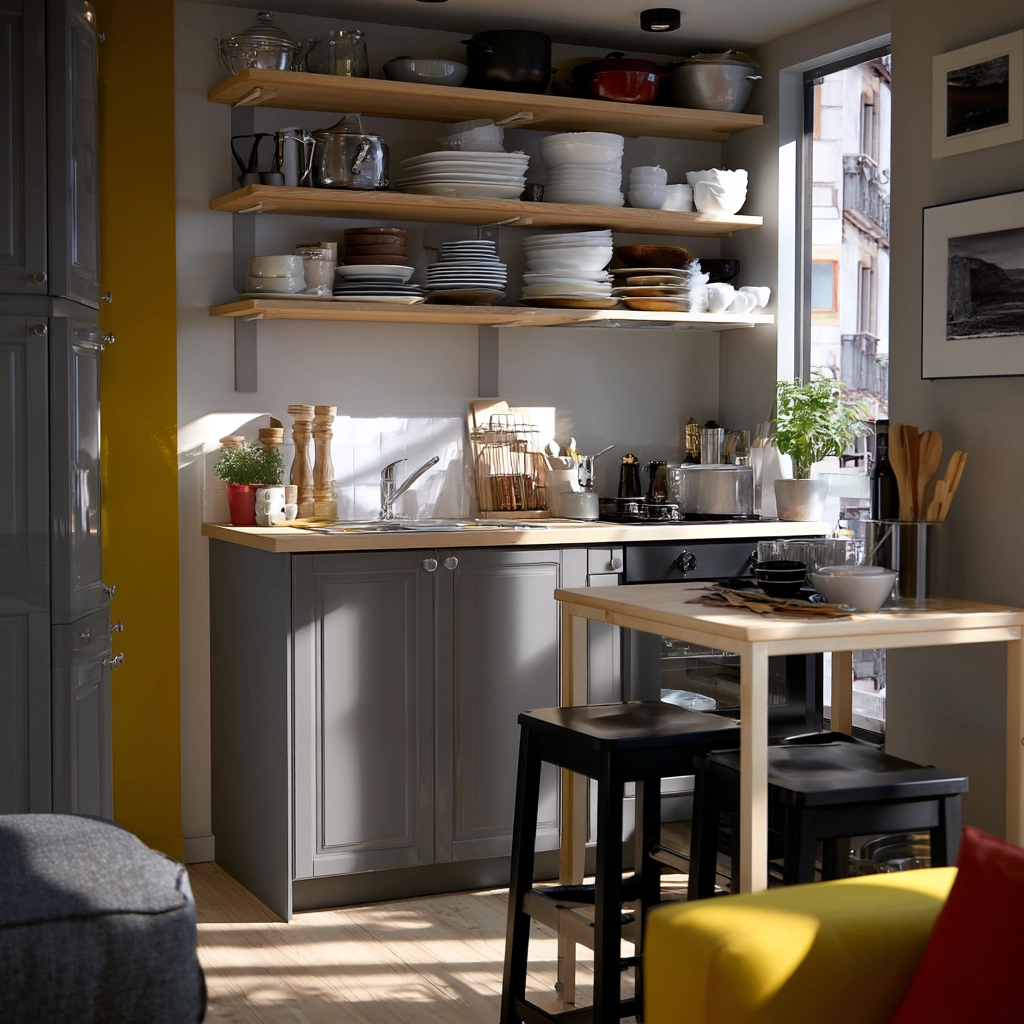 gray kitchen cabinets 28