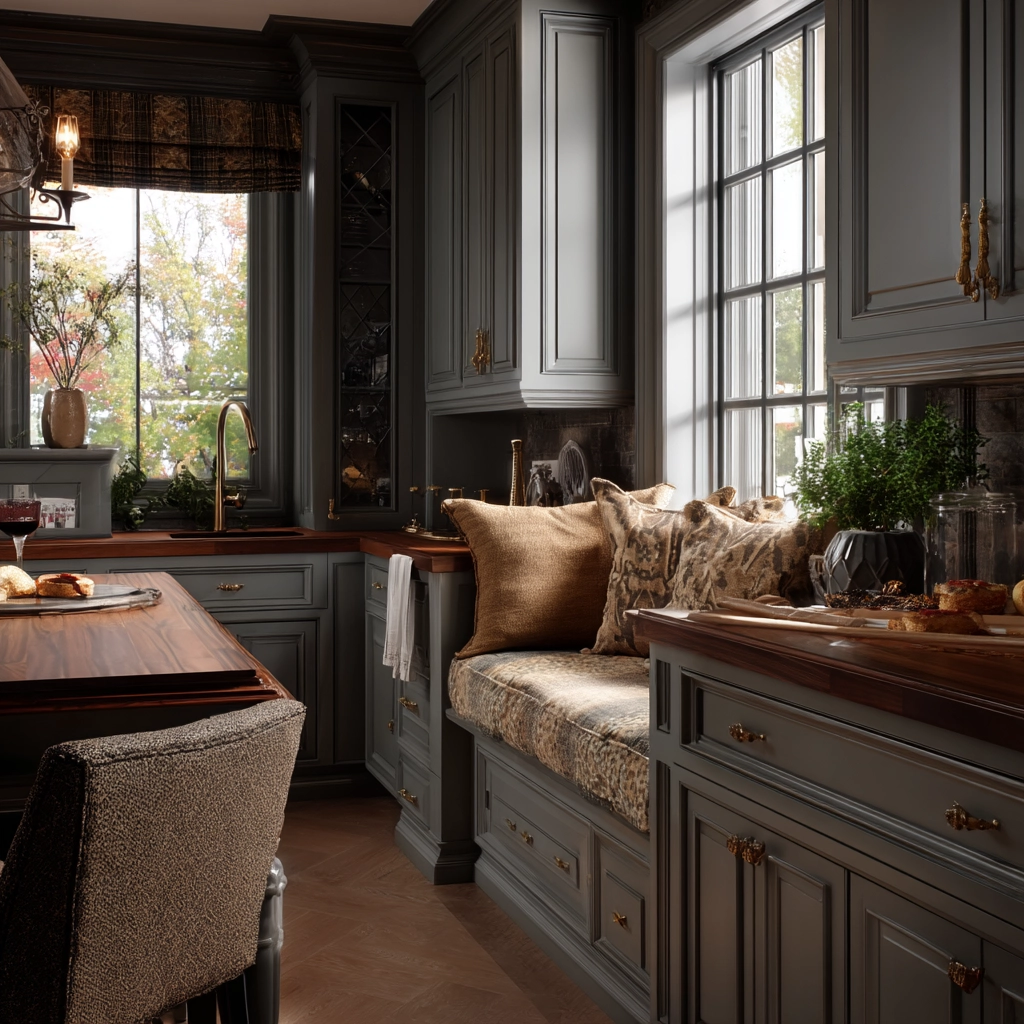 gray kitchen cabinets 30