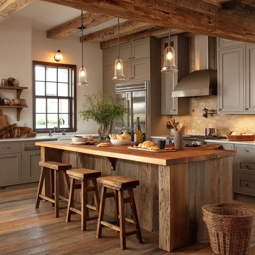 gray kitchen cabinets 41