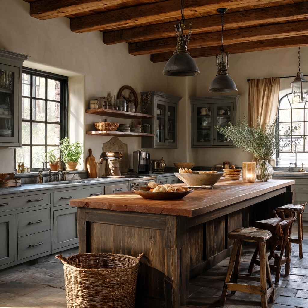 gray kitchen cabinets 42
