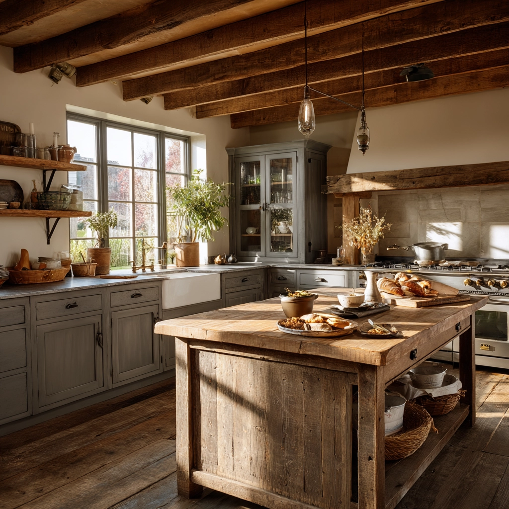 gray kitchen cabinets 43