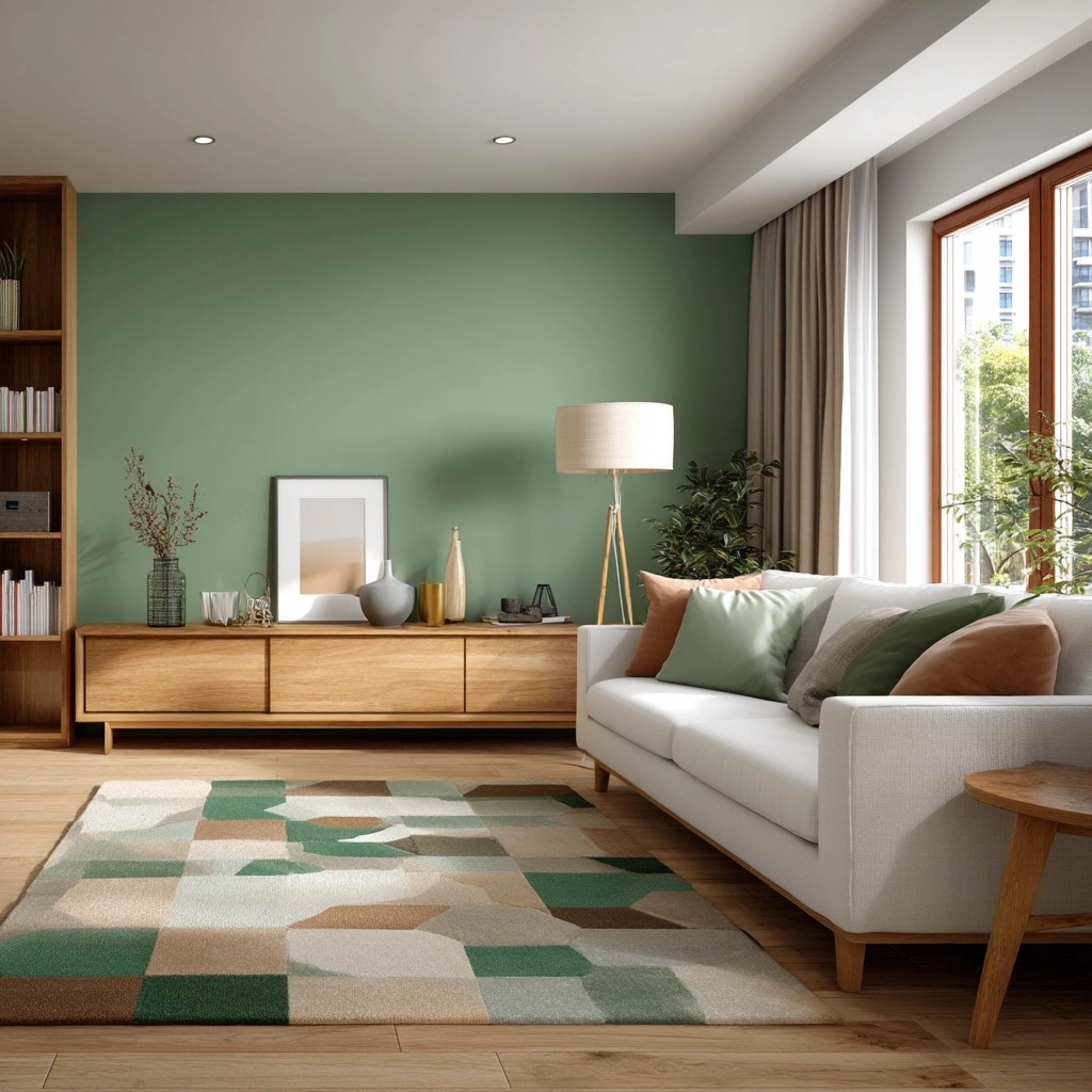 green living room ideas 12