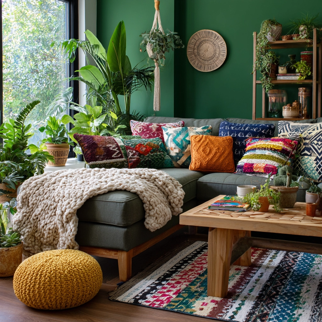 green living room ideas 18