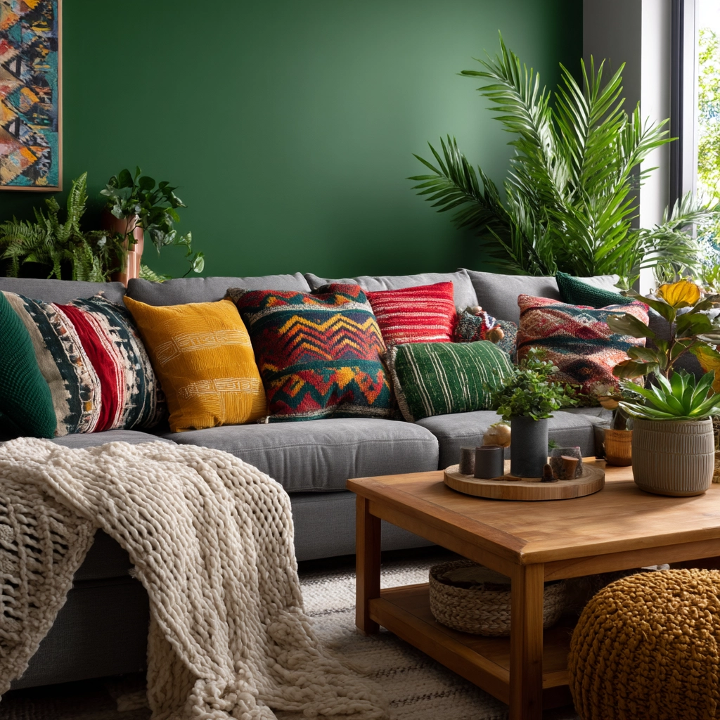 green living room ideas 20