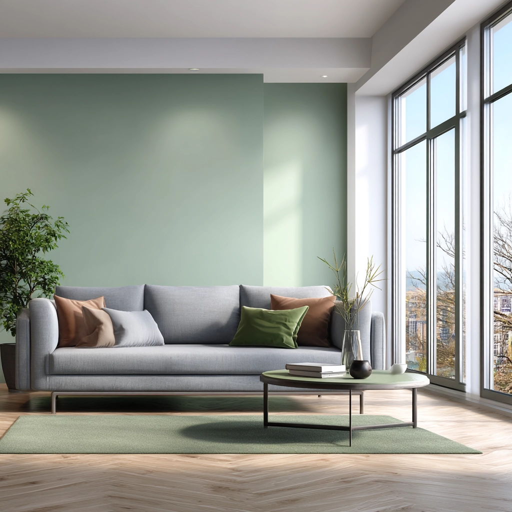 green living room ideas 33
