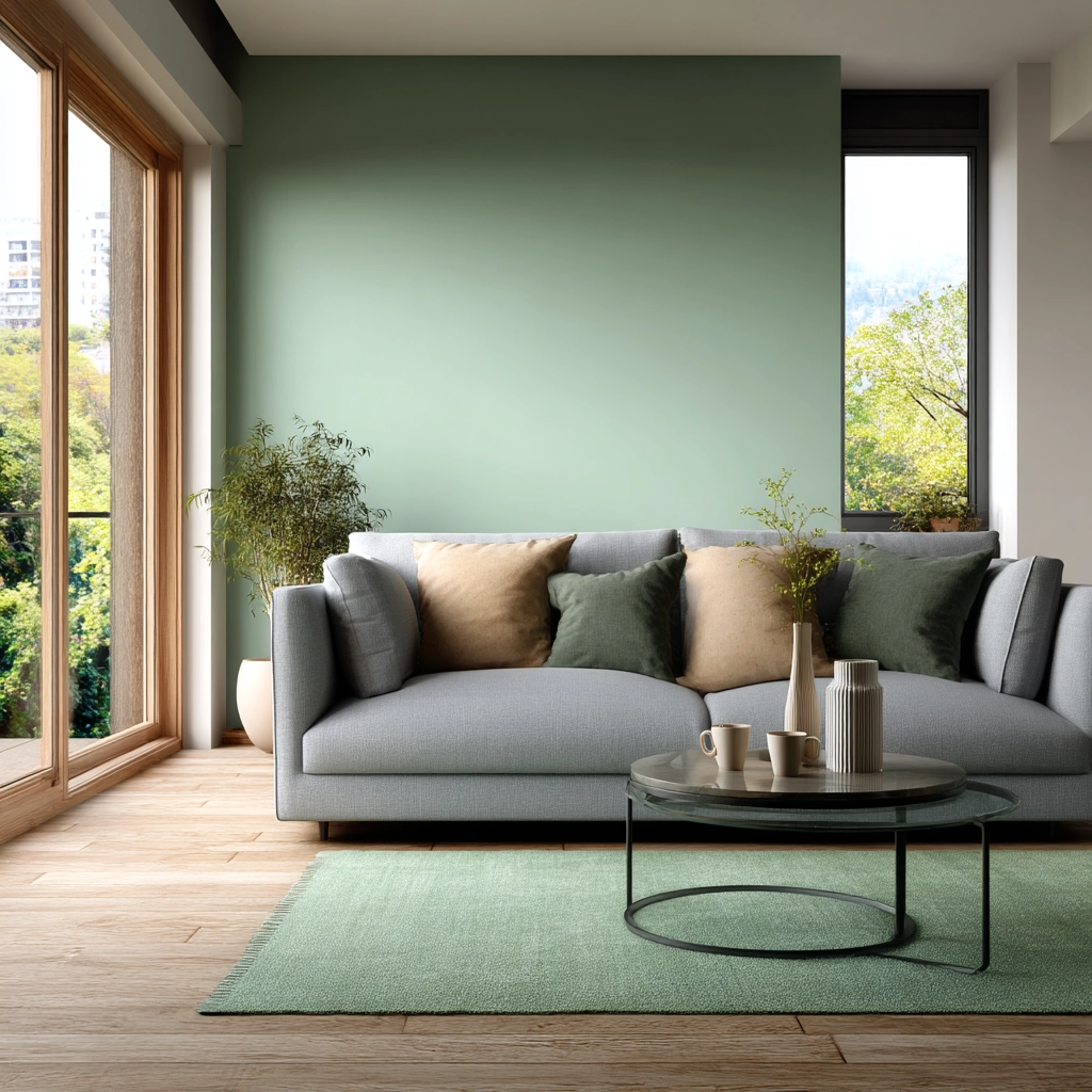 green living room ideas 36