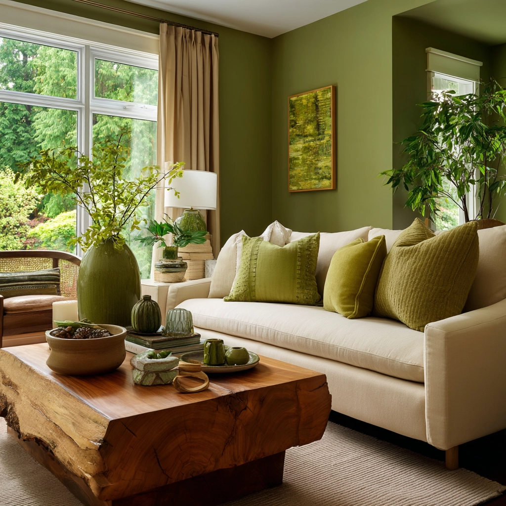 green living room ideas 41