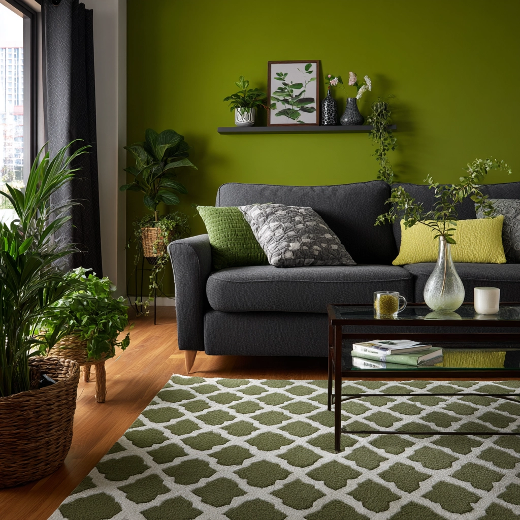 green living room ideas 45