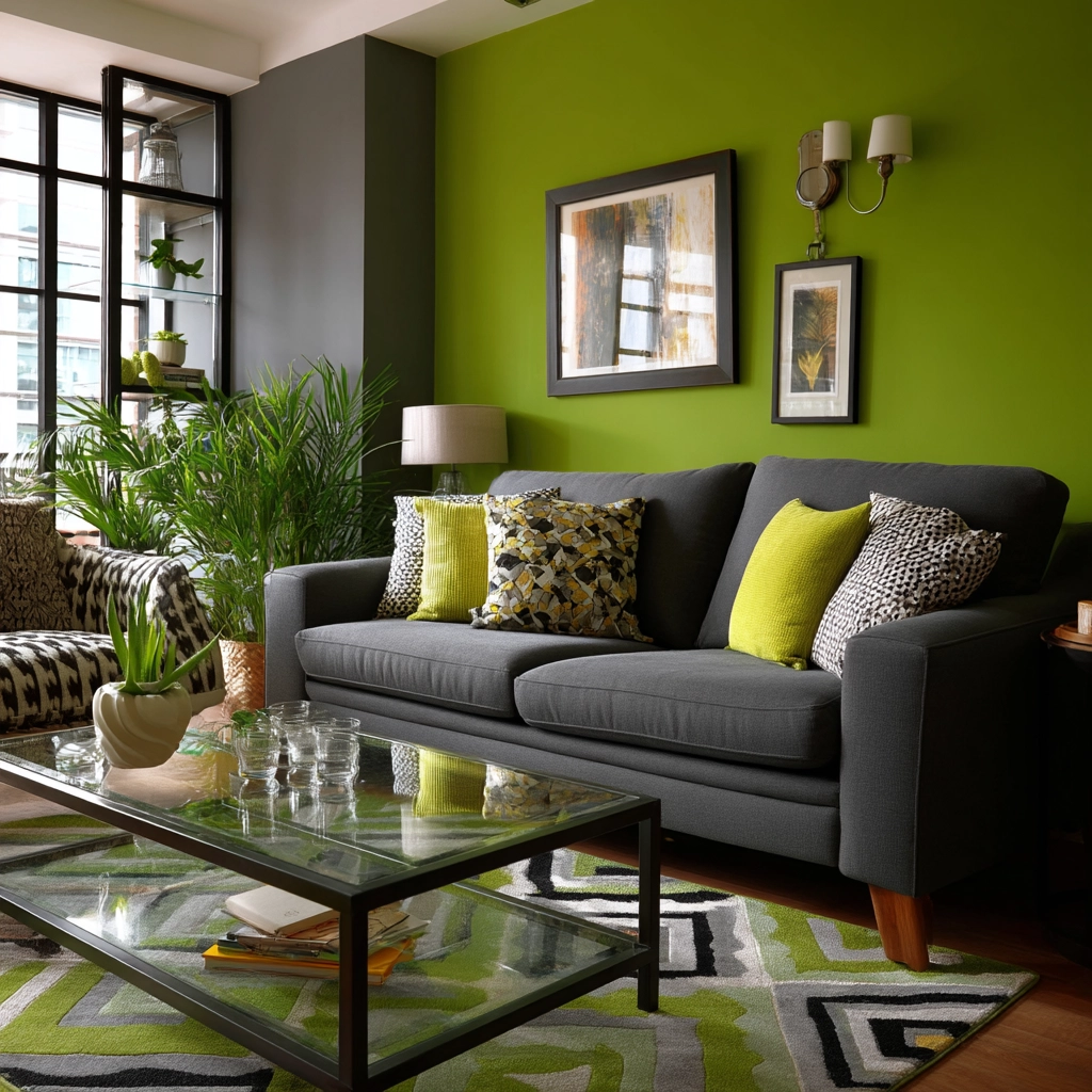 green living room ideas 47