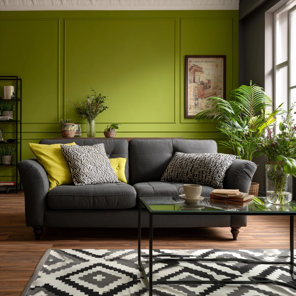 green living room ideas 48