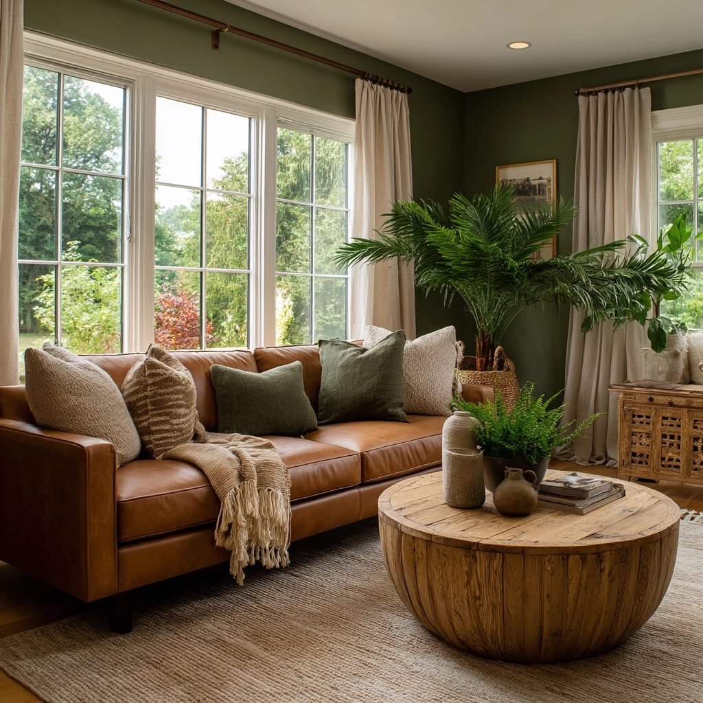 green living room ideas 51