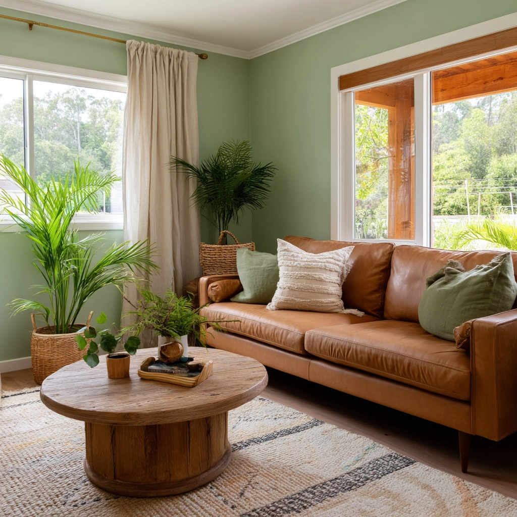 green living room ideas 52
