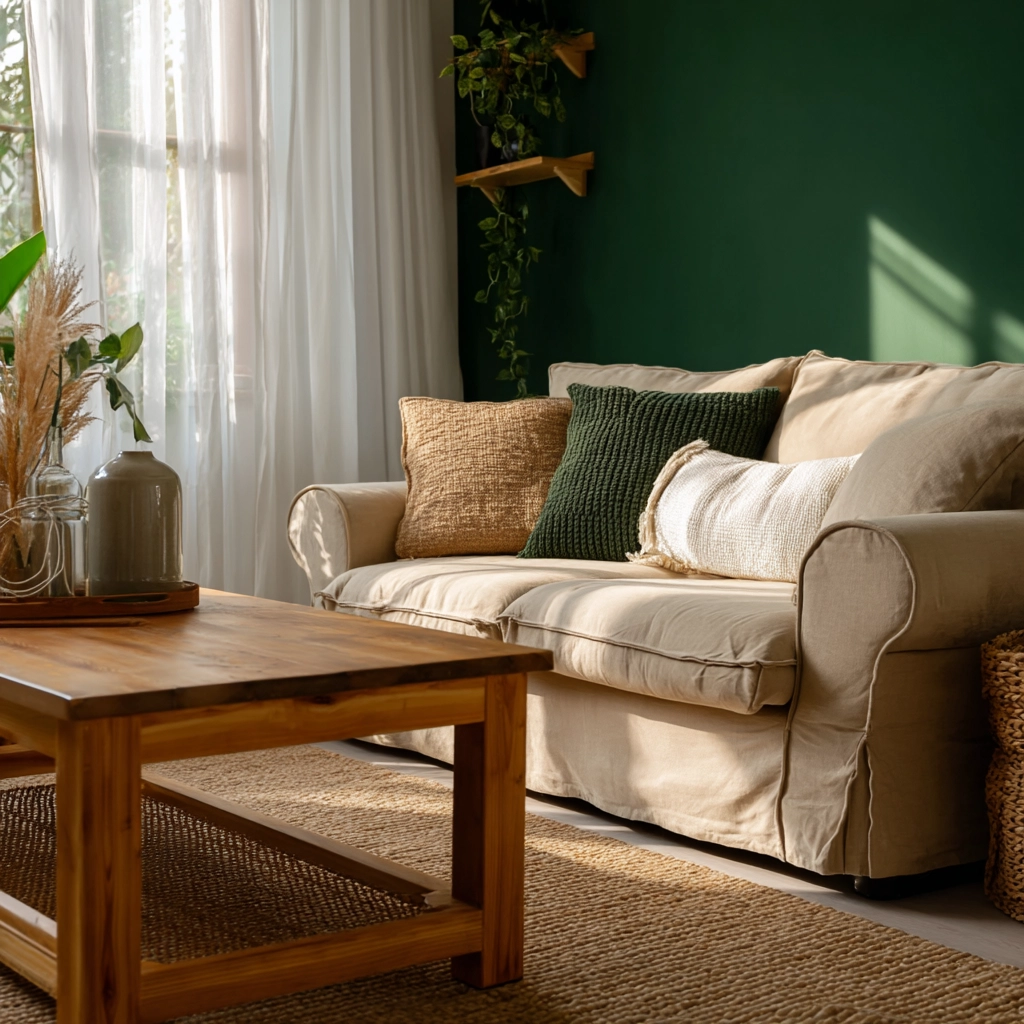 green living room ideas 59