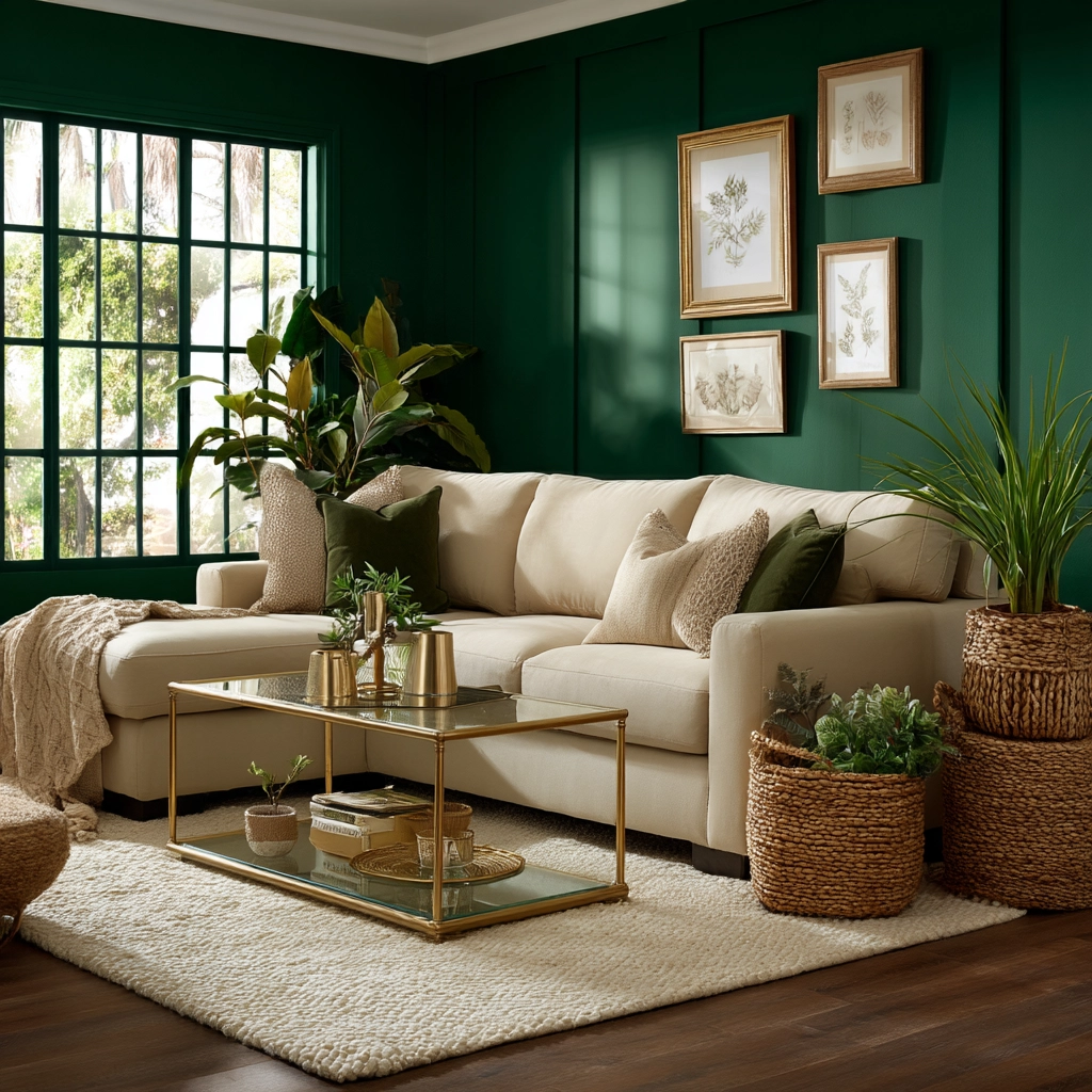 green living room ideas 6