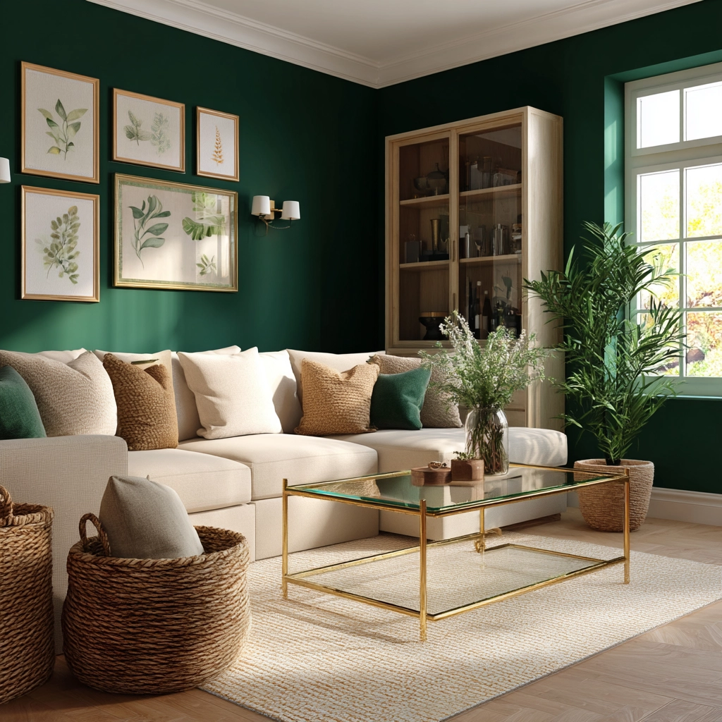 green living room ideas 8