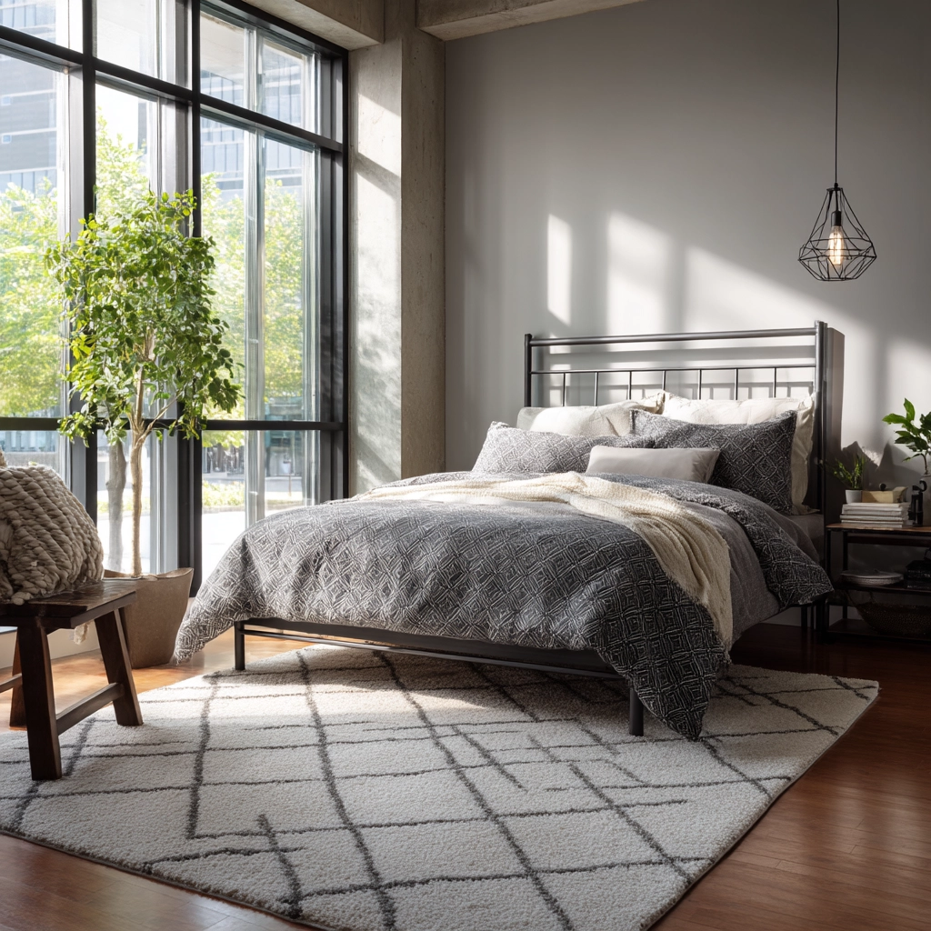 grey bedroom decor 14
