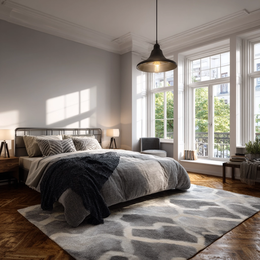 grey bedroom decor 15