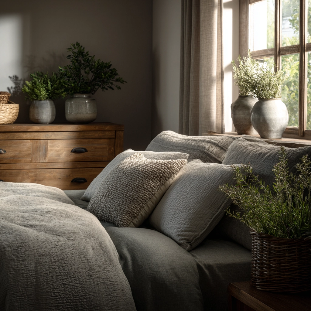 grey bedroom decor 19