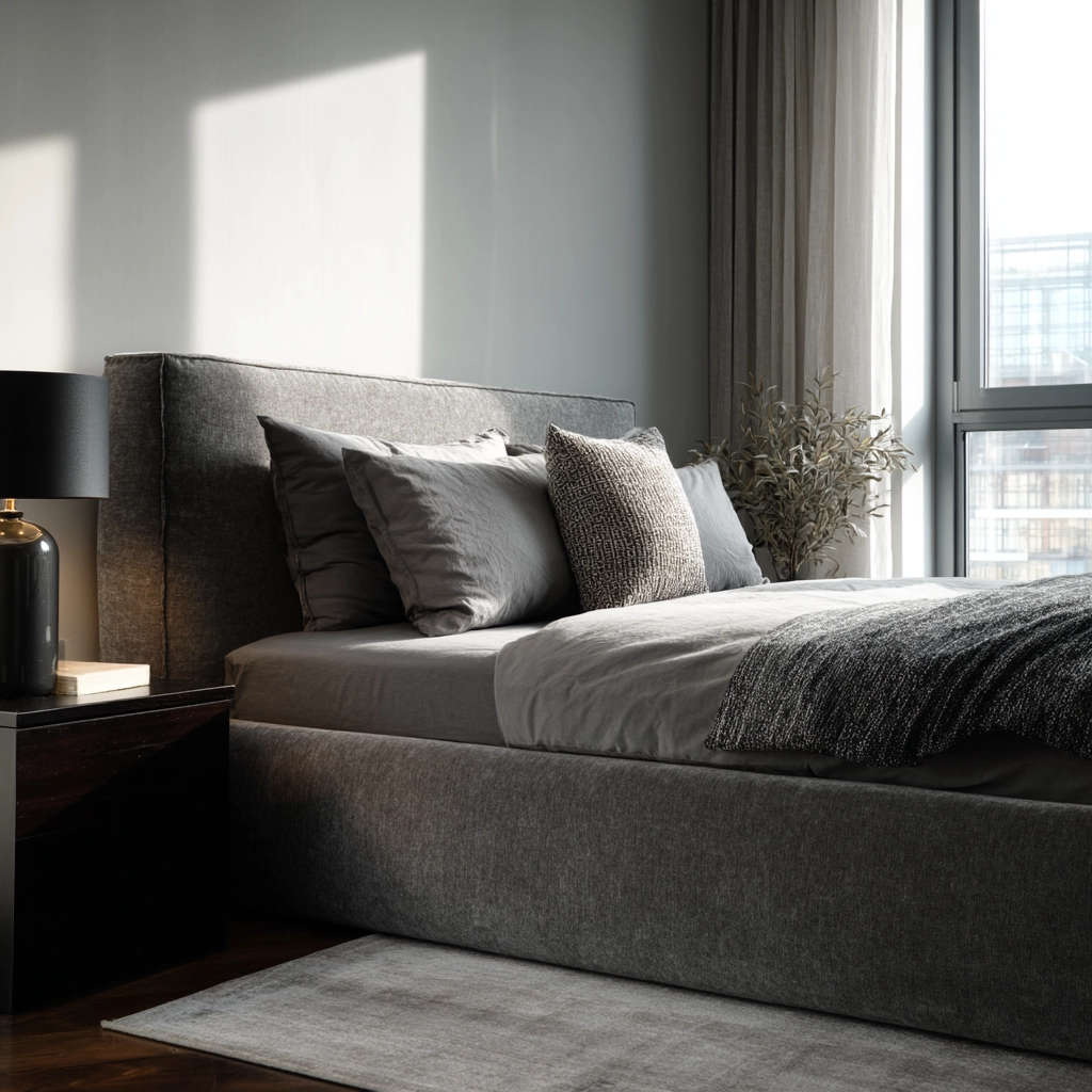 grey bedroom decor 2