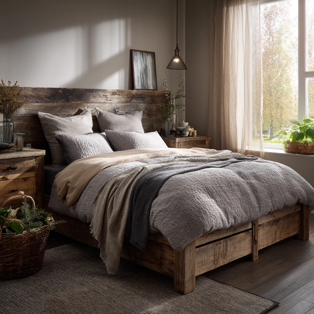 grey bedroom decor 26