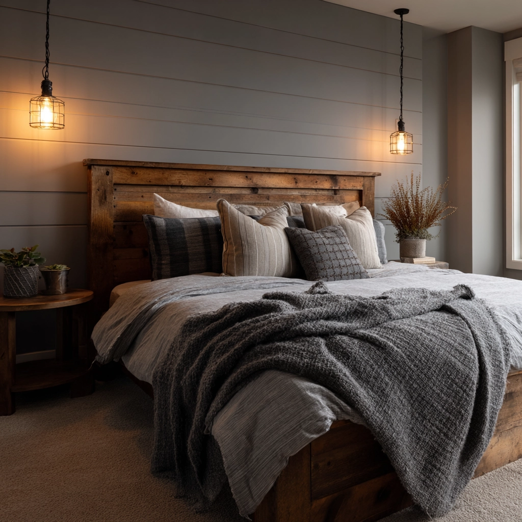 grey bedroom decor 46
