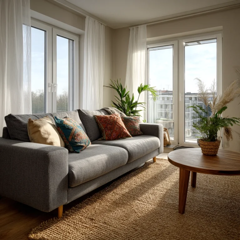 grey couch living room 1