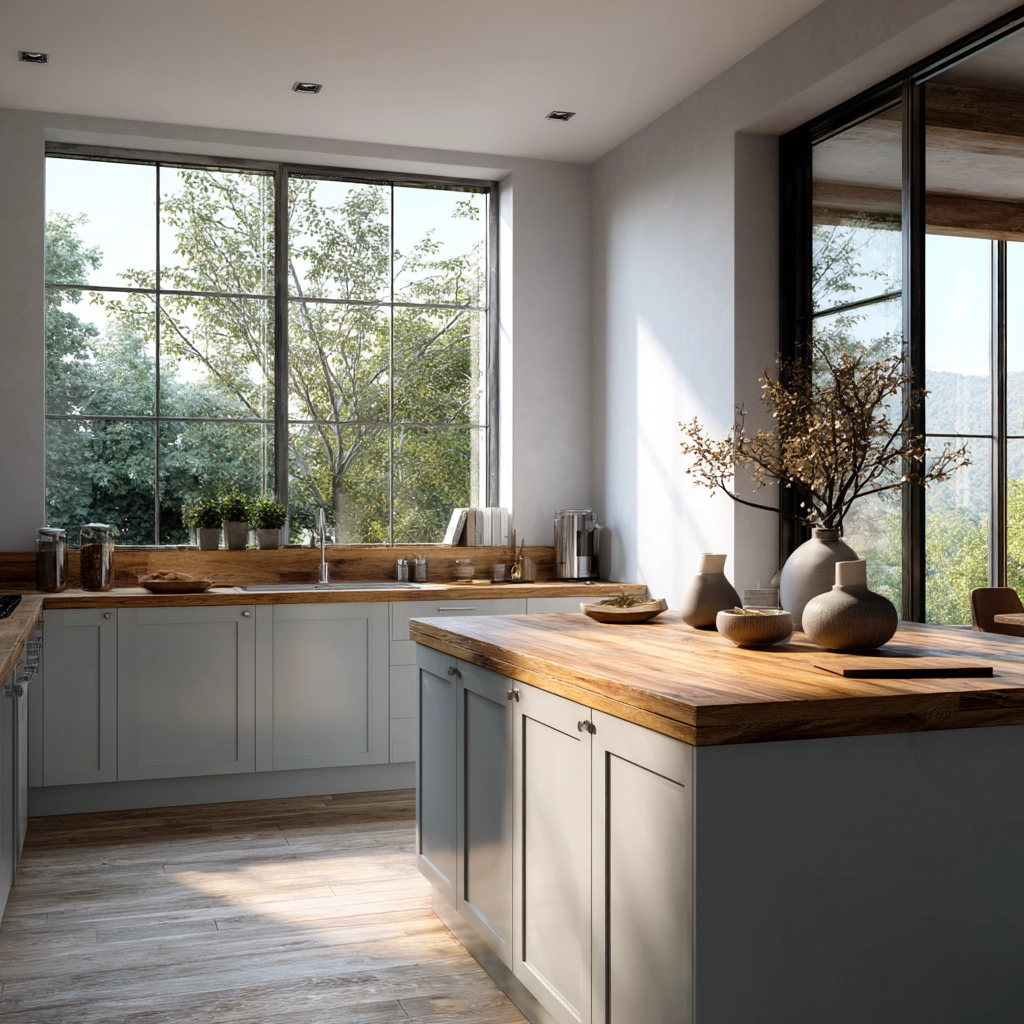 grey kitchen cabinets 15