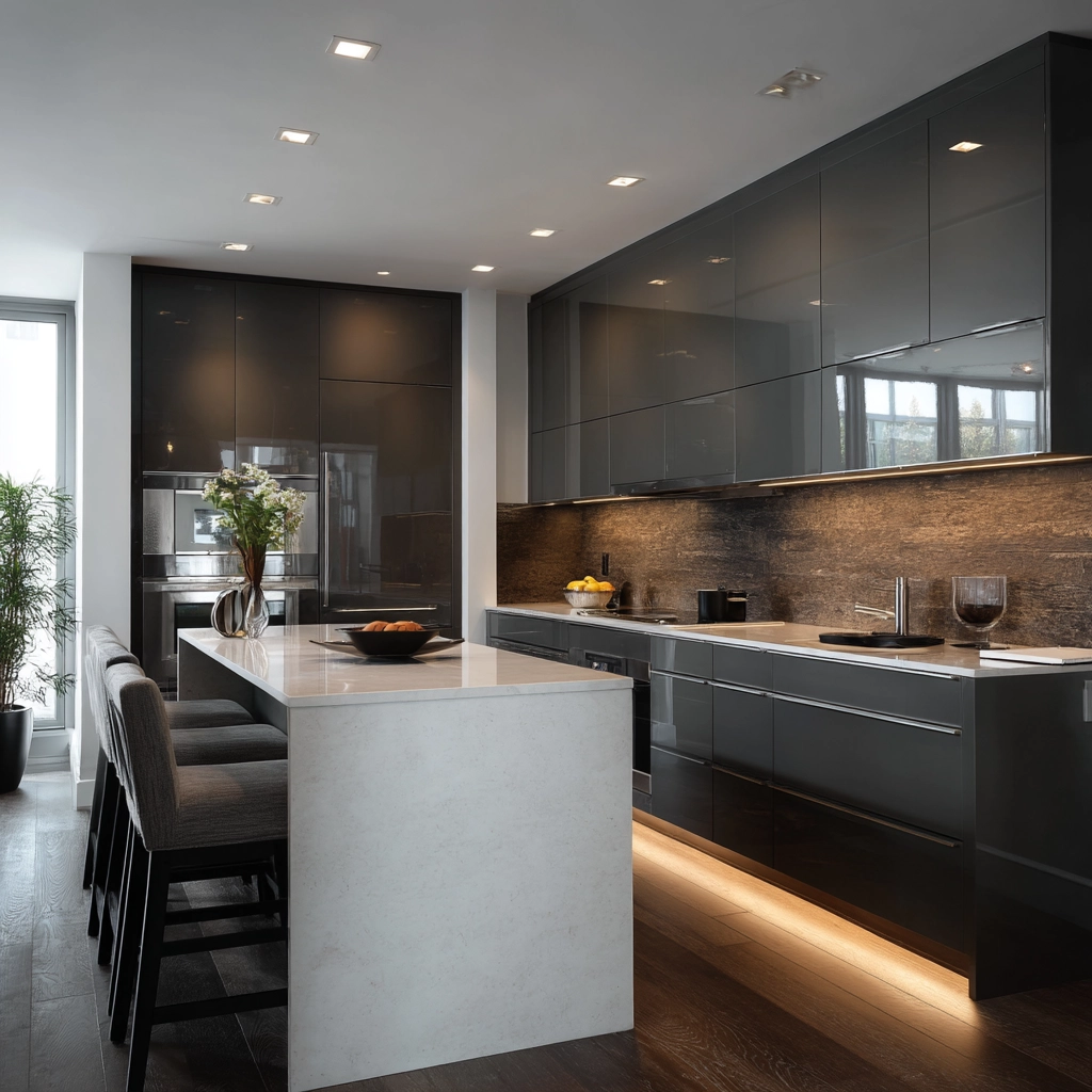 grey kitchen cabinets 19