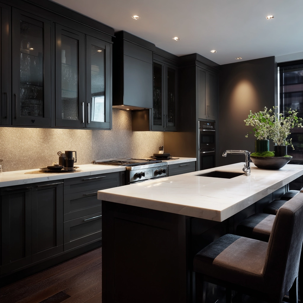 grey kitchen cabinets 20