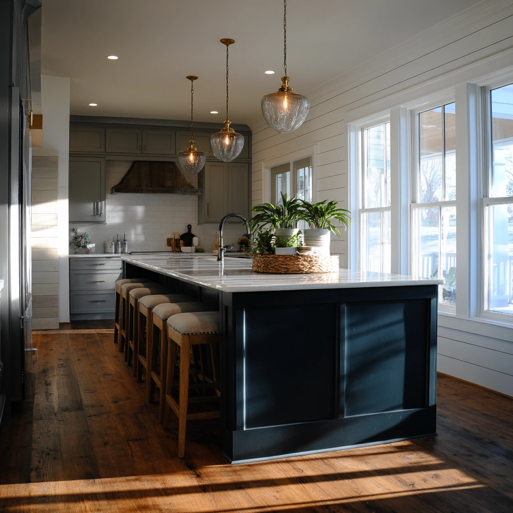 grey kitchen cabinets 27