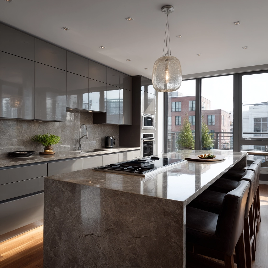 grey kitchen cabinets 45