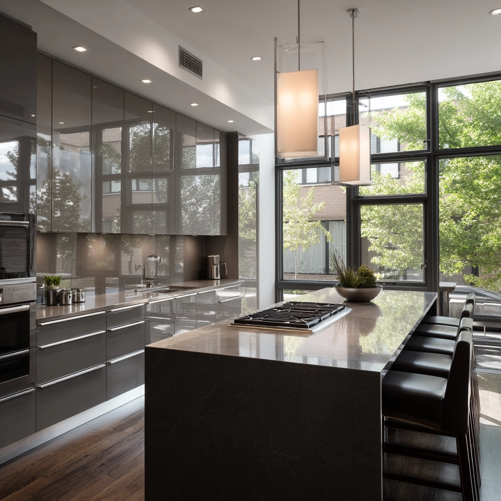 grey kitchen cabinets 47