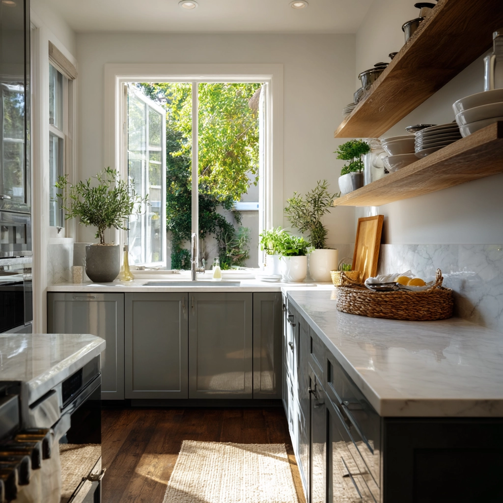 grey kitchen cabinets 56