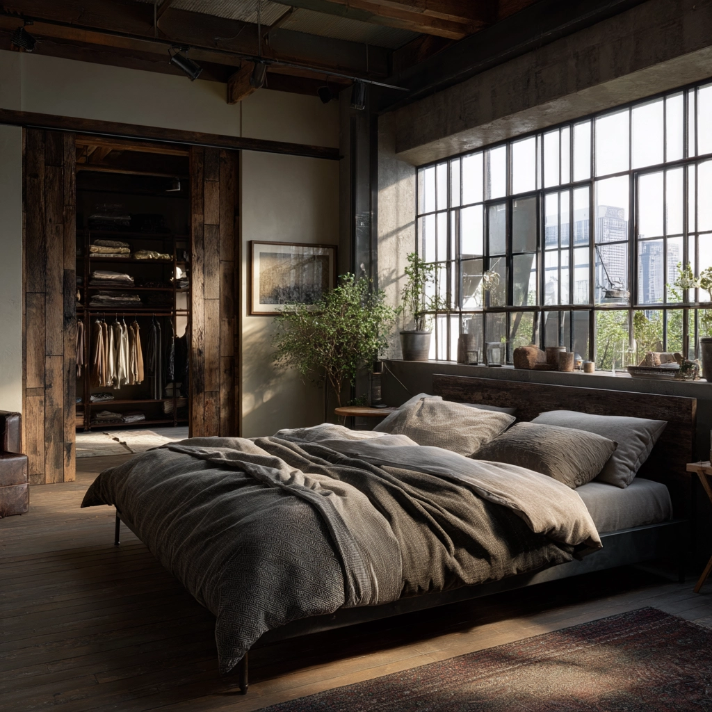 industrial bedroom design 31