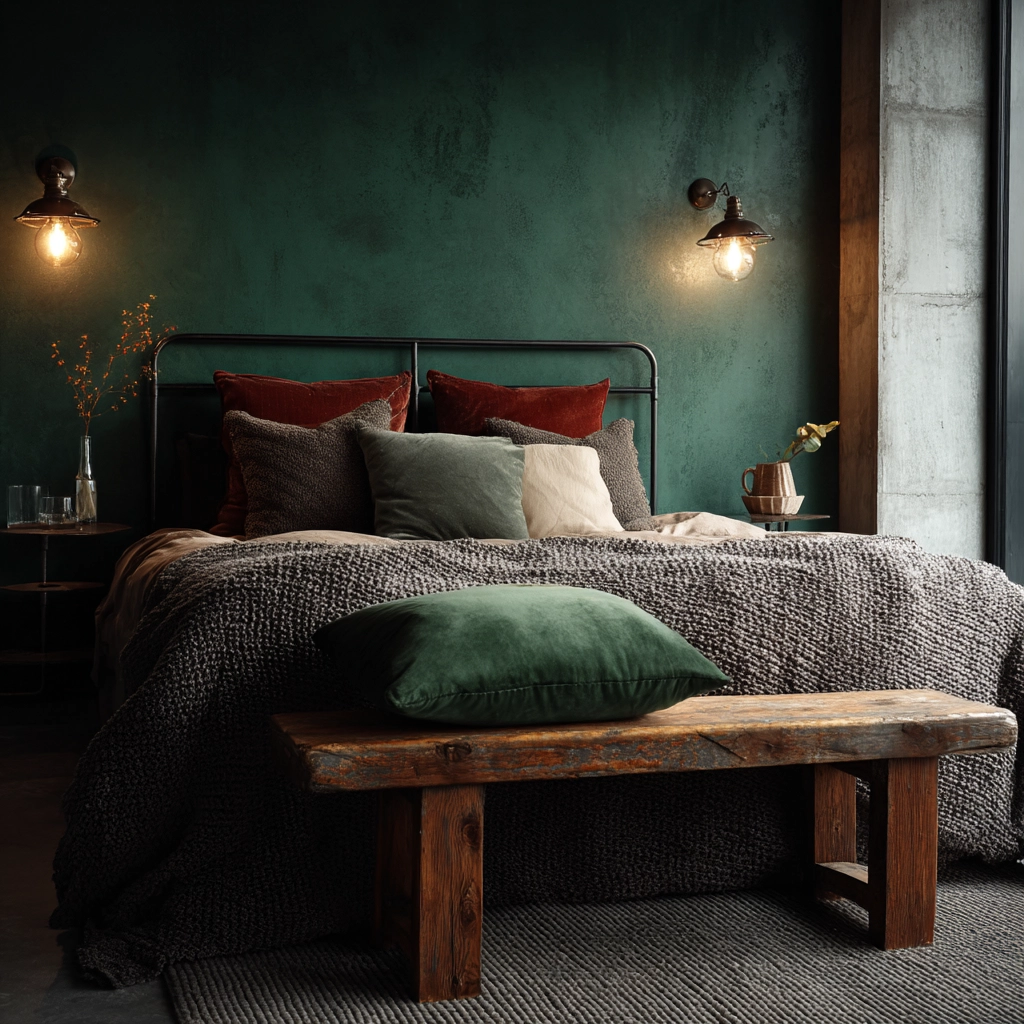 industrial bedroom design 33