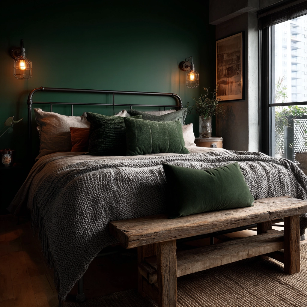 industrial bedroom design 34