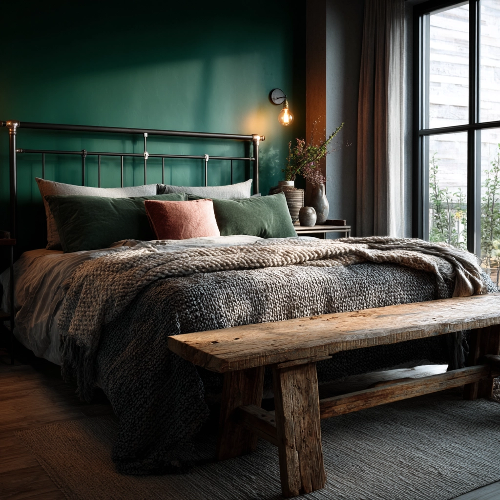industrial bedroom design 35