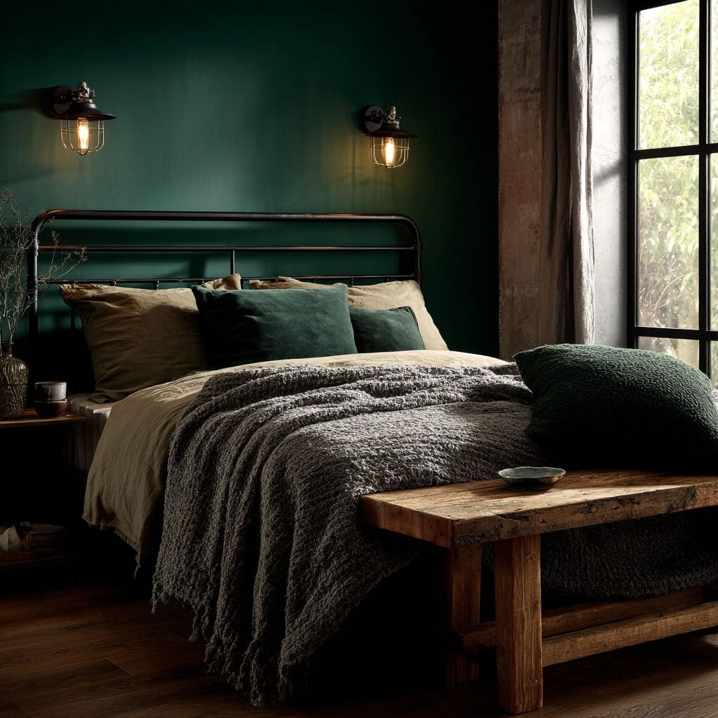industrial bedroom design 36