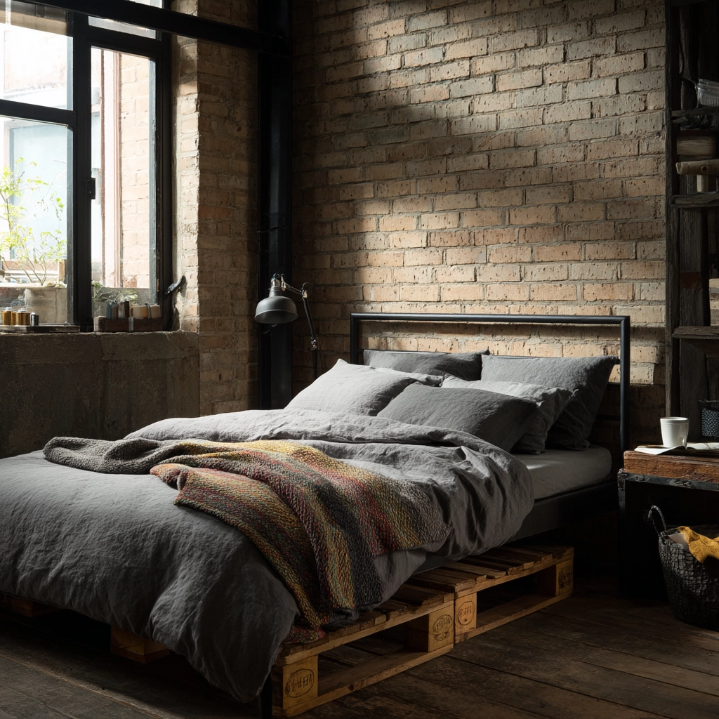 industrial bedroom design 38