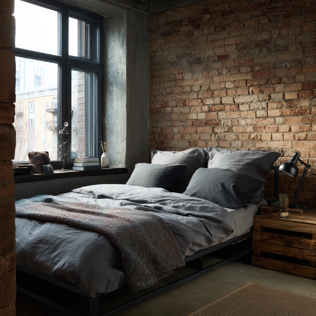 industrial bedroom design 40