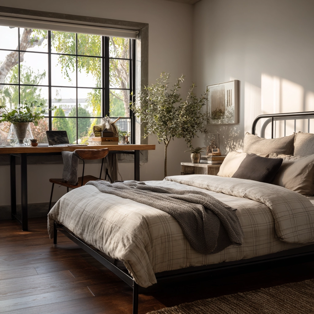 industrial bedroom design 45