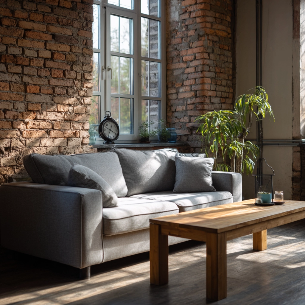 industrial farmhouse living room 39
